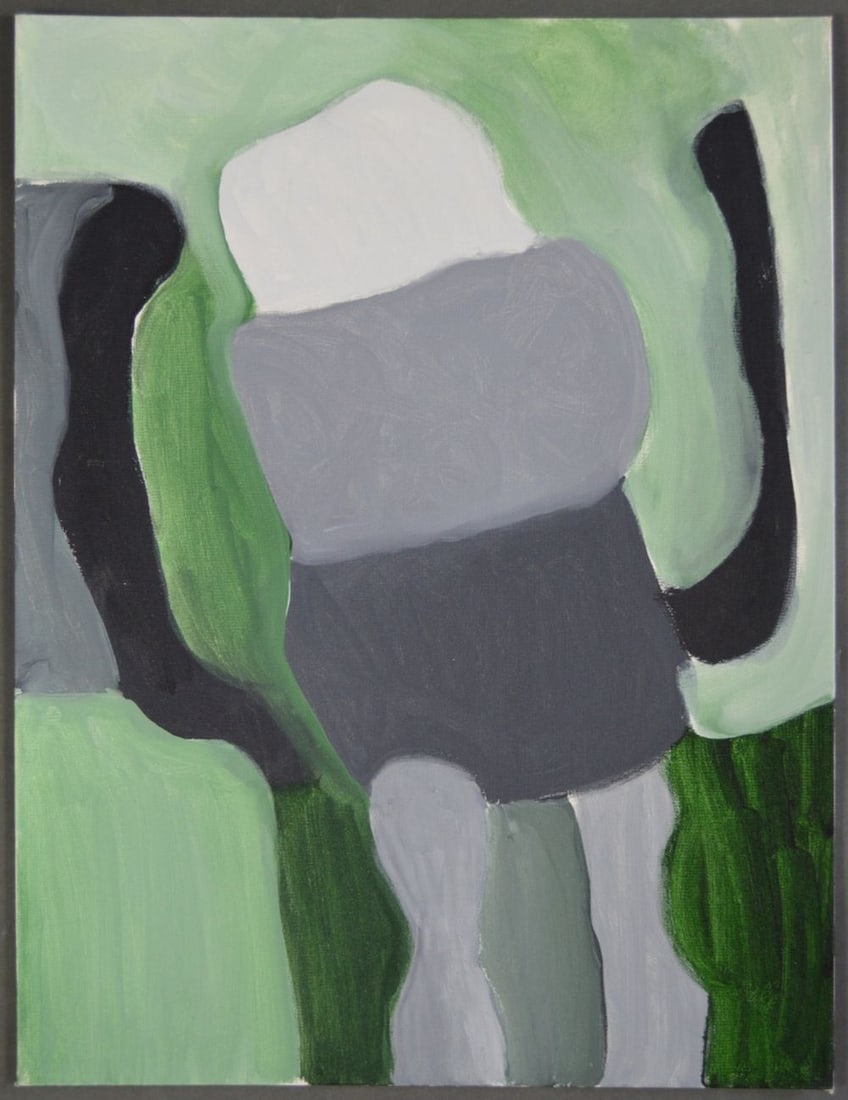 LOUISE ABRAMS ABSTRACT PAINTINGS (1 of 4)
