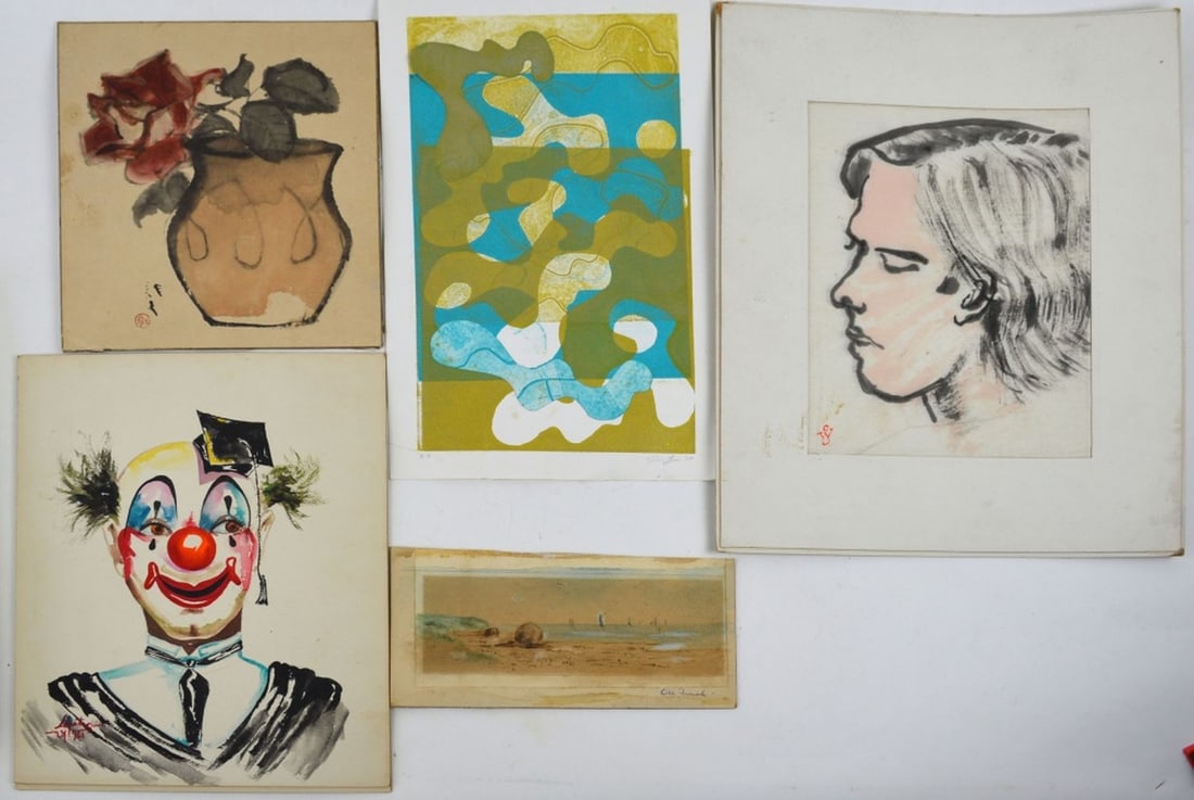 ARTWORK LOT SIGNED (1 of 6)