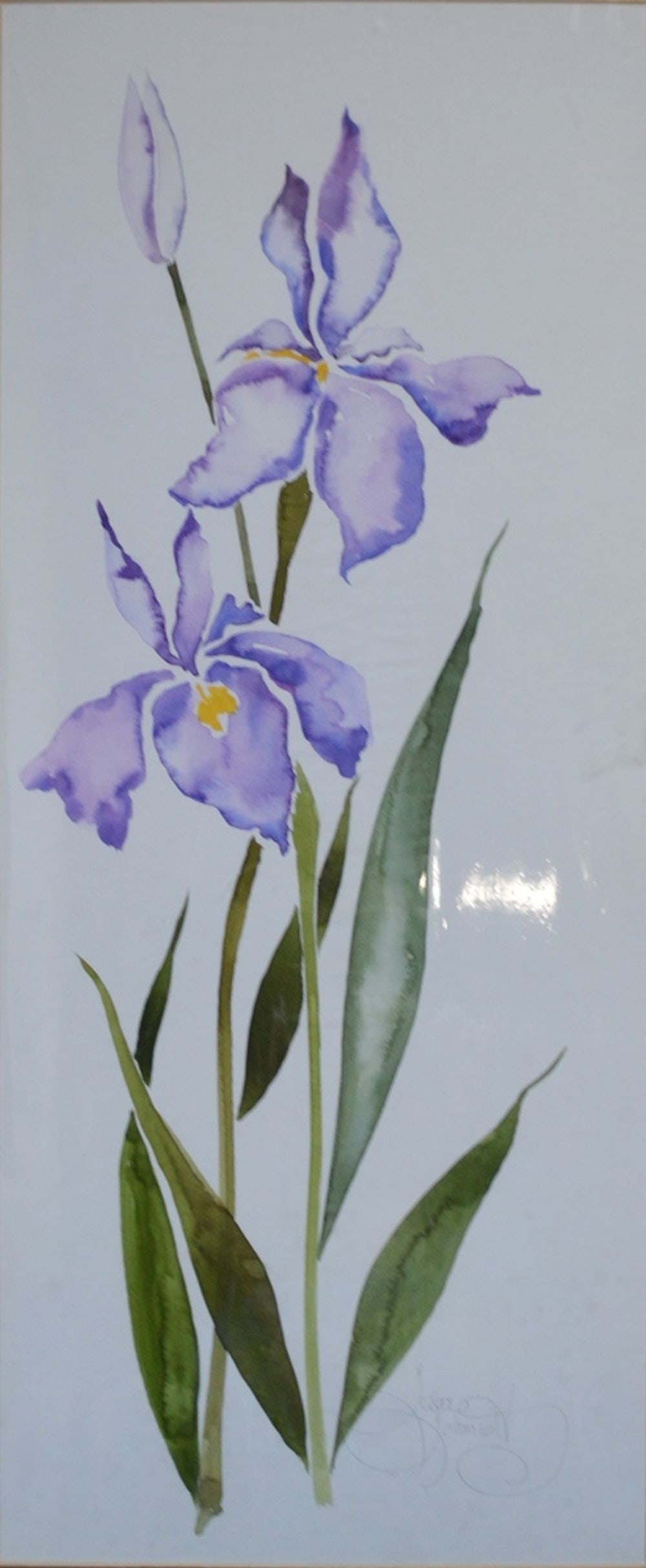 AMERICAN SCHOOL FLORAL PAINTING SIGNED (1 of 6)