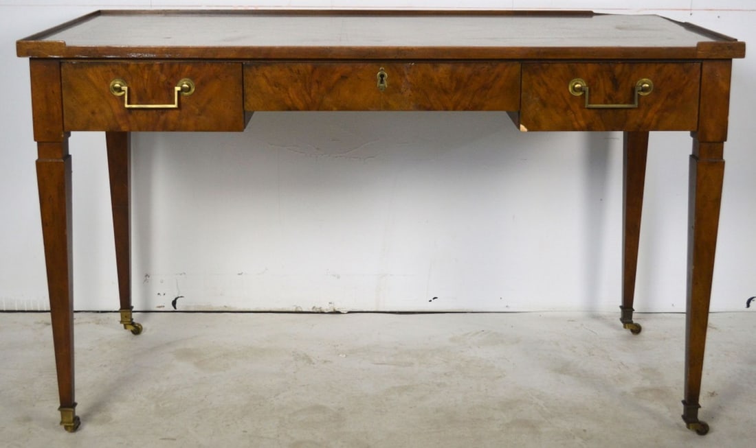 BAKER WALNUT DIRECTOIRE STYLE DESK WRITING TABLE (1 of 14)