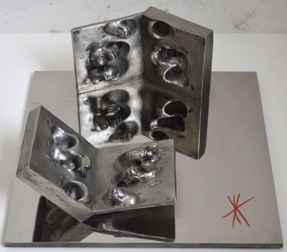 JOHN PORTMAN 1924-2017 MODERN SCULPTURE SIGNED (1 of 12)