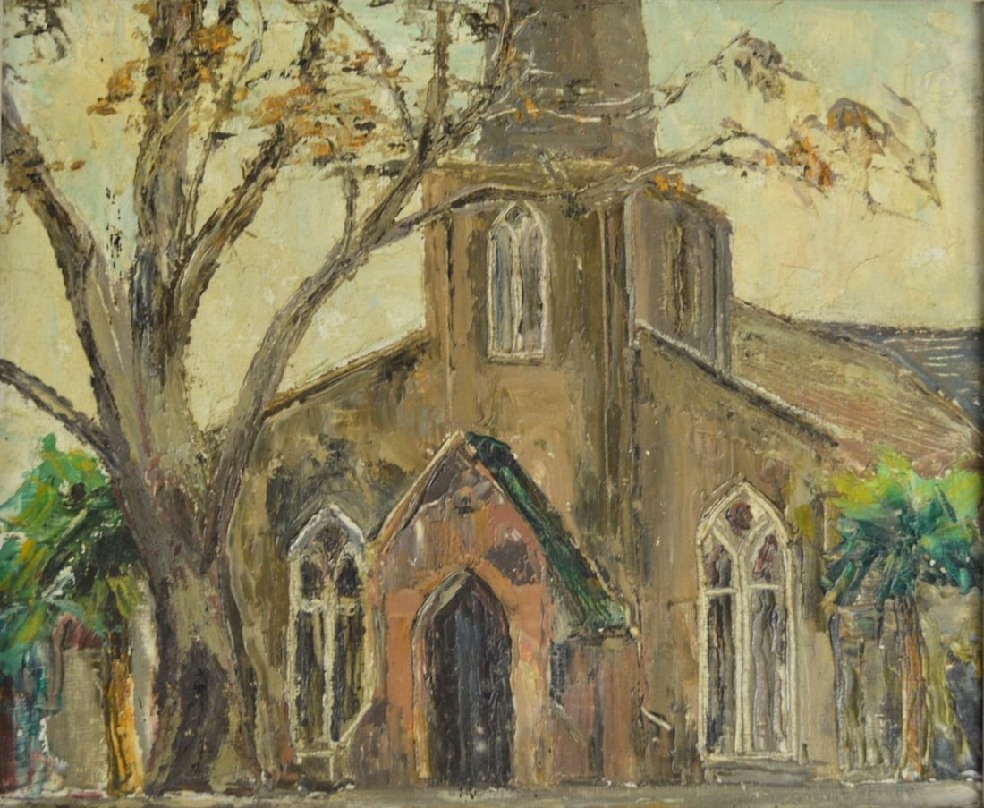 HEINRICH PFEIFFER PAINTING SIGNED (1 of 7)