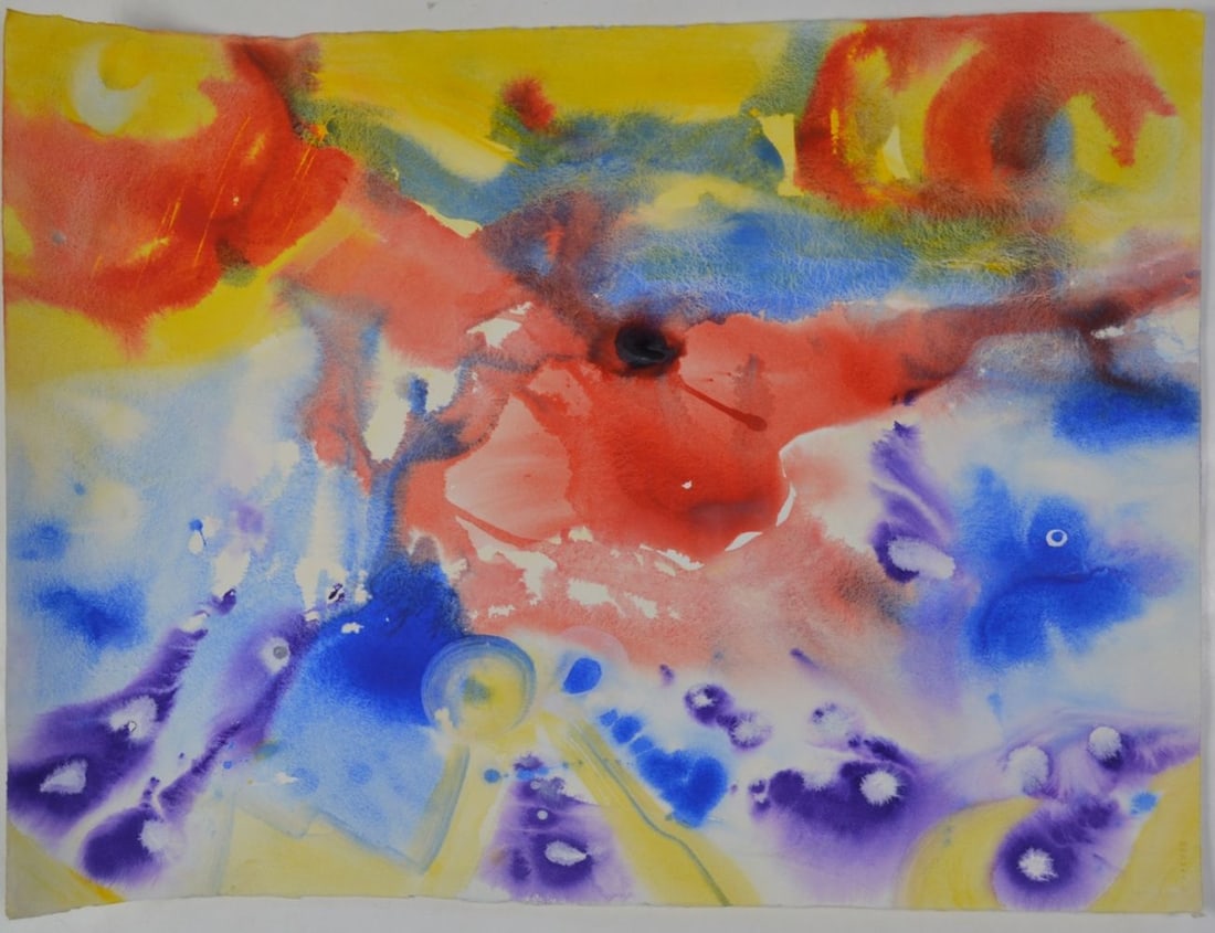 POST MODERN ABSTRACT PAINTING PICOTT (1 of 5)