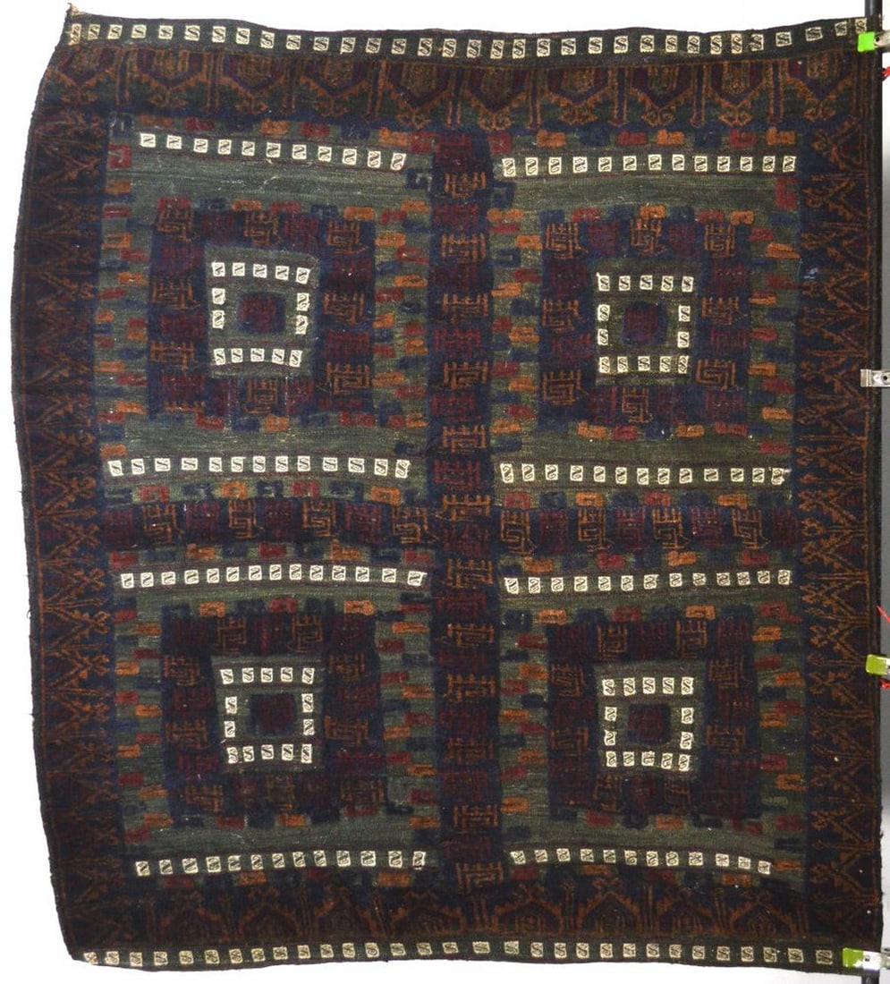 VINTAGE ORIENTAL CARPET BELUCH RUG (1 of 7)
