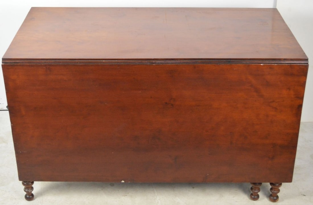 ANTIQUE AMERICAN GATE LEG DROP LEAF TABLE (1 of 9)