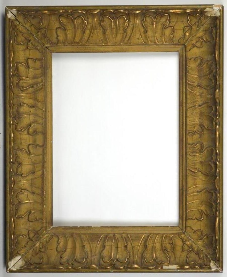 2 ANTIQUE GILT PAINTING FRAMES (1 of 12)