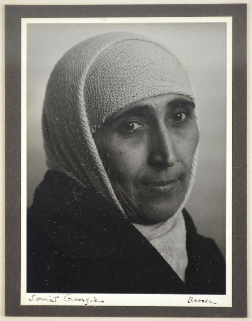 ART PHOTOGRAPHY SIGNED SOVIET GEORGIA PORTRAIT (1 of 5)