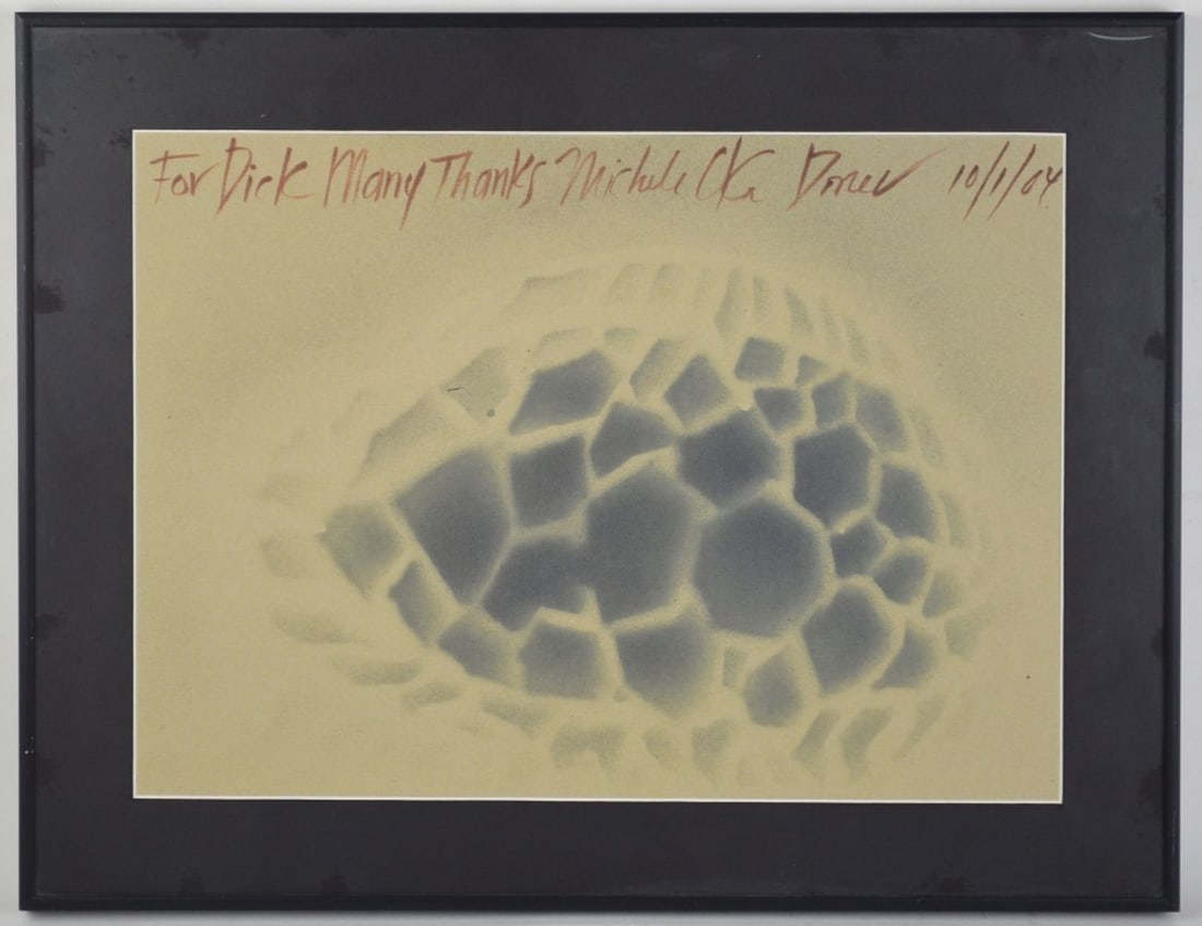 MICHELLE DONER ABSTRACT PAINTING SIGNED (1 of 5)