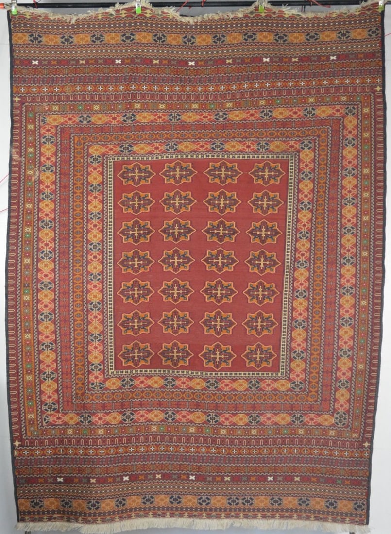 FINE VINTAGE FLATWEAVE ORIENTAL / PERSIAN CARPET (1 of 13)