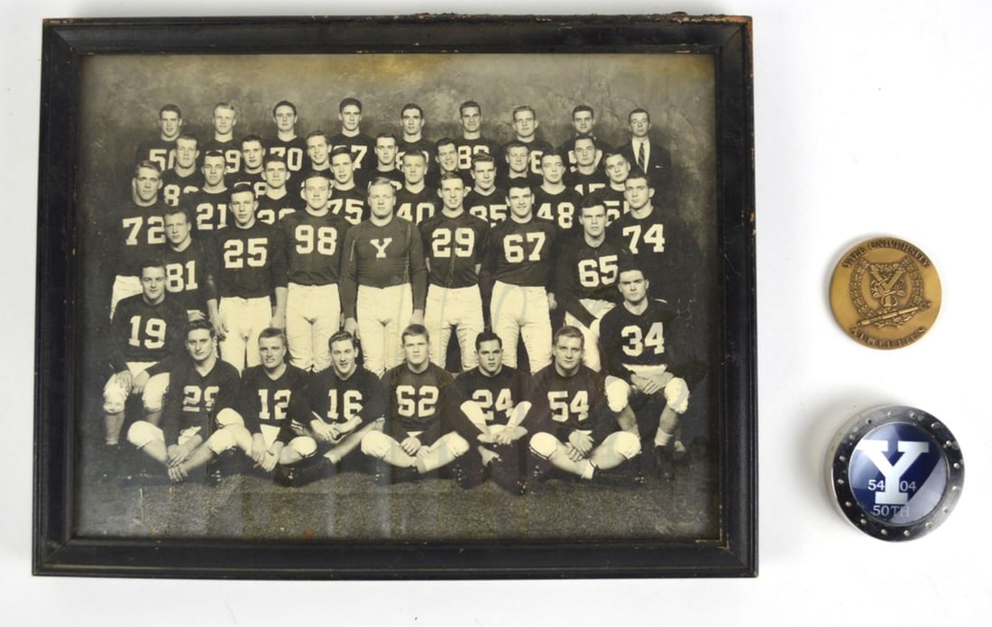 YALE UNIVERSITY HISTORIC SPORTS GROUPING (1 of 6)