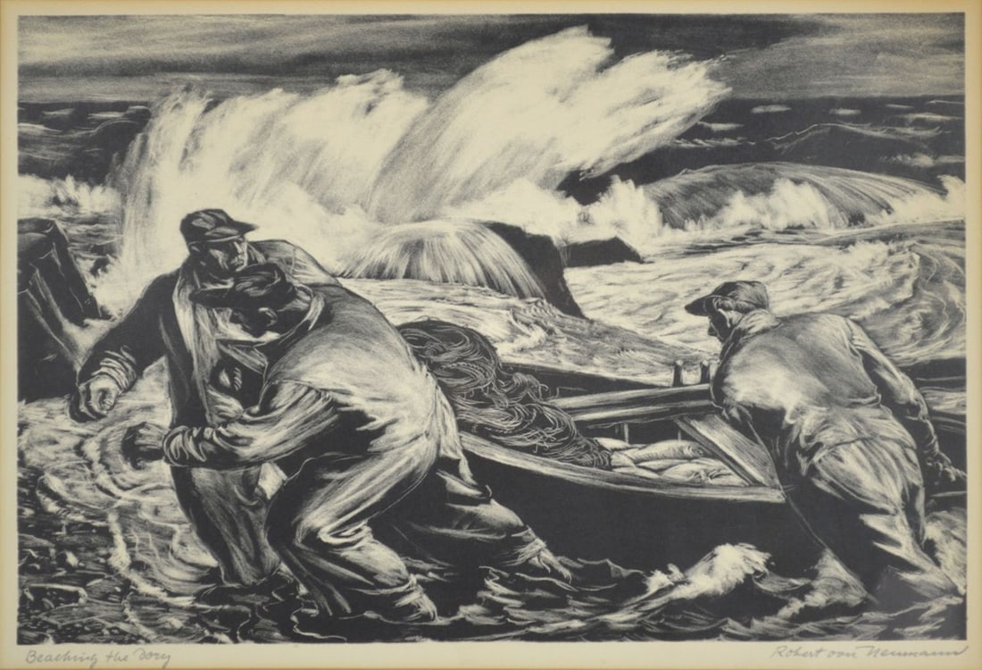 ROBERT VON NEUMANN SIGNED LITHOGRAPH (1 of 9)