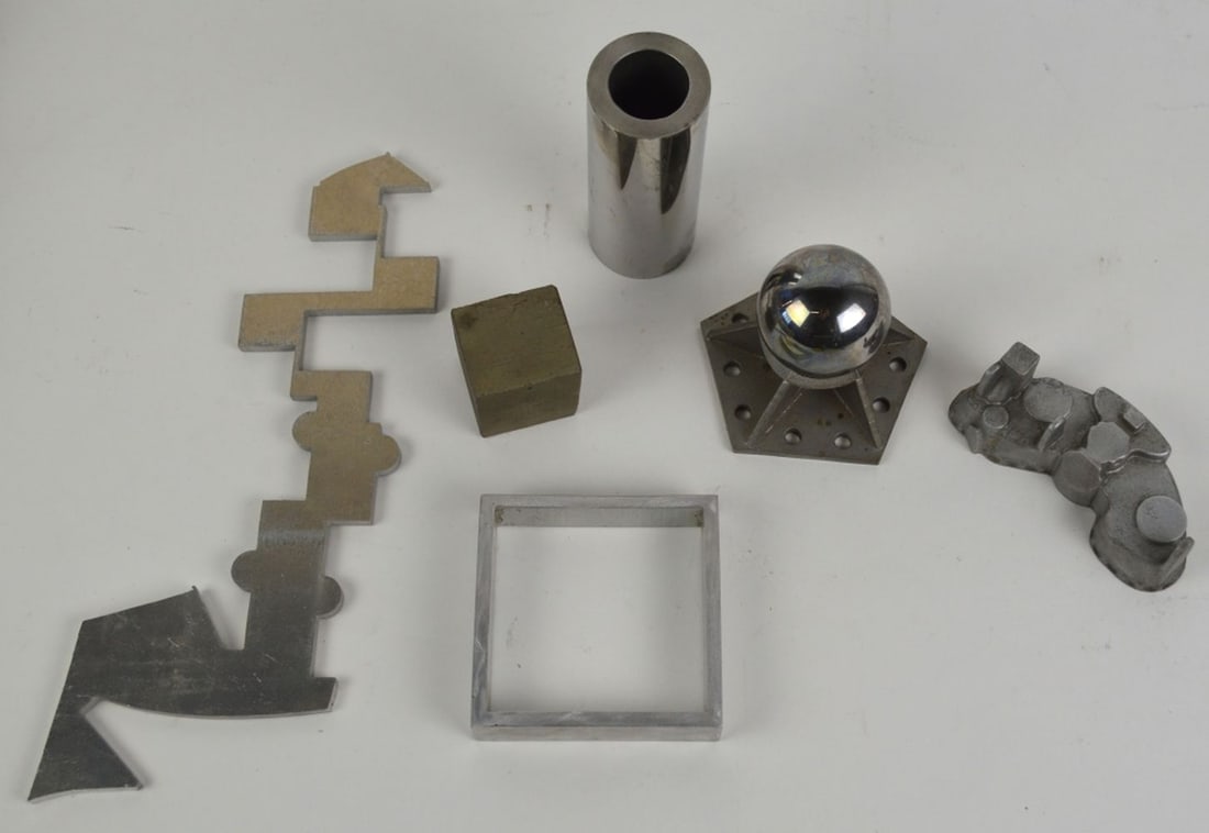 DICK POLICH METAL SCULPTURAL GROUPING (1 of 5)