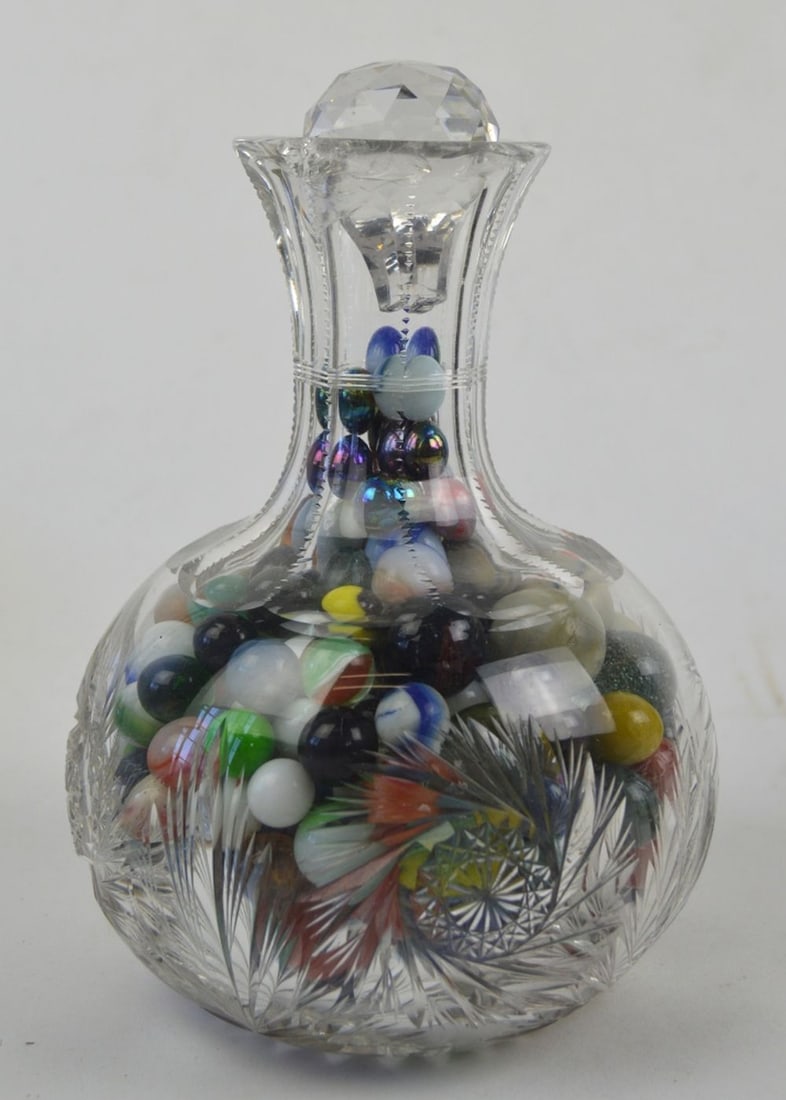 ESTATE COLLECTION OF VINTAGE MARBLES (1 of 6)