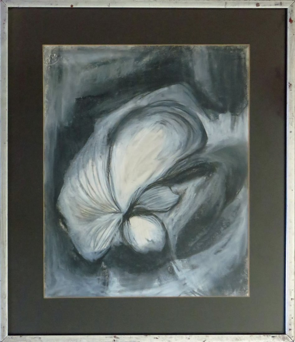 MODERN  ABSTRACT PAINTING SIGNED (1 of 5)