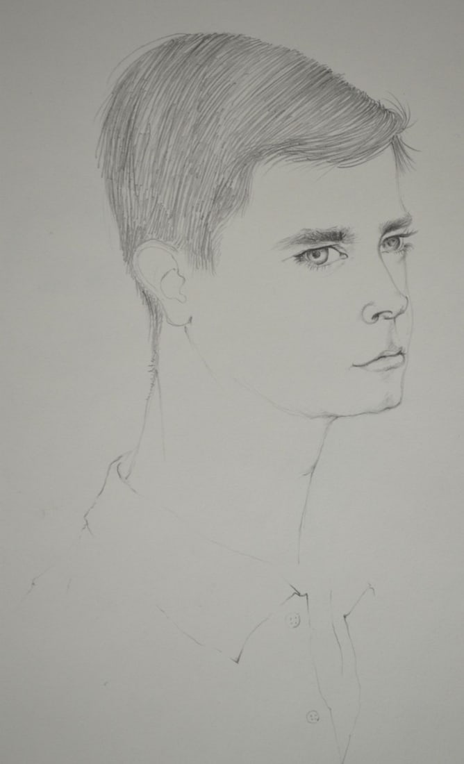 PIERO AVERSA 1928-1990 DRAWING SIGNED (1 of 3)