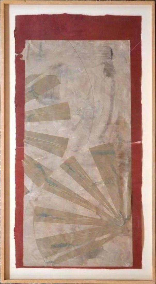 MODERN ABSTRACT PAINTING SIGNED (1 of 6)