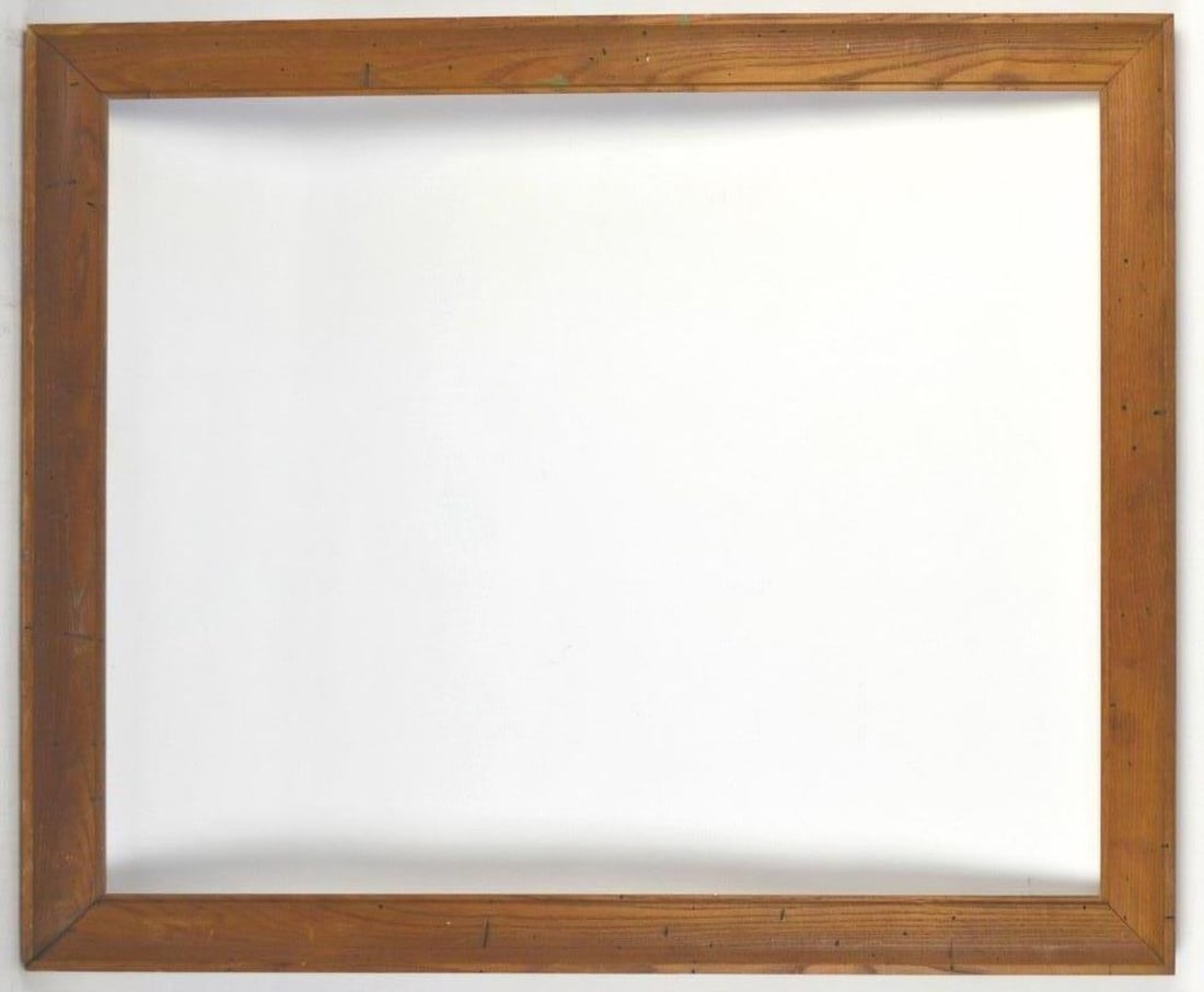 MODERNIST CHESTNUT PAINTING FRAME (1 of 5)
