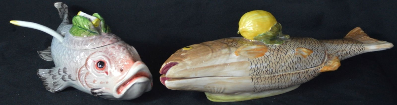 2 FISH FORM SAUCE TUREENS (1 of 9)
