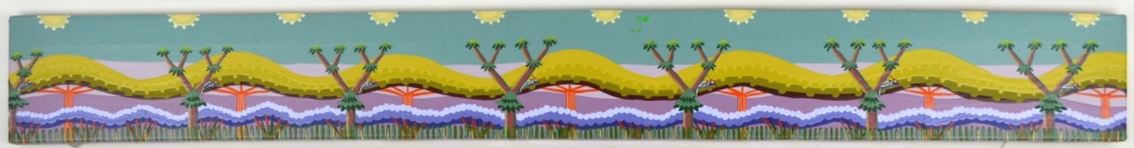 MODERN ILLUSTRATION ART PAINTING SIGNED (1 of 4)