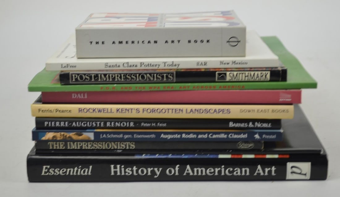 GROUP OF ART REFERENCE AND DISPLAY BOOKS (1 of 6)