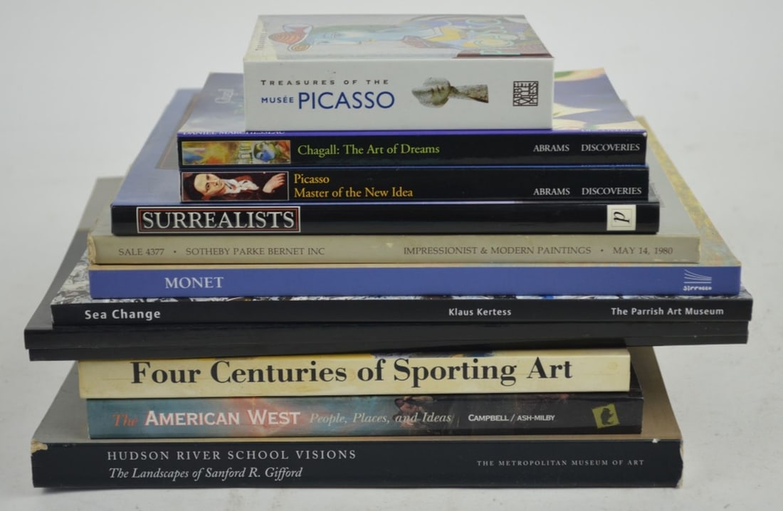 LOT OF ART BOOKS (1 of 4)