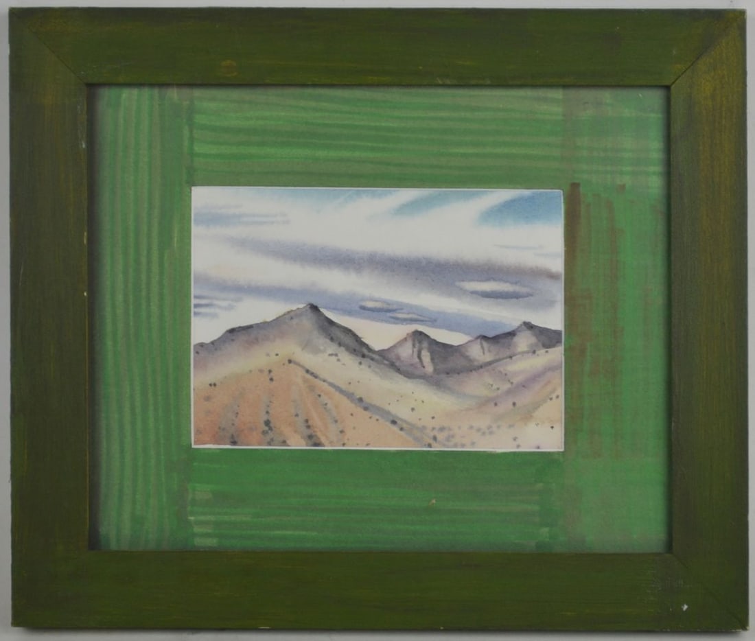 MICHAEL PATTERSON MOUNTAINOUS LANDSCAPE PAINTING (1 of 4)