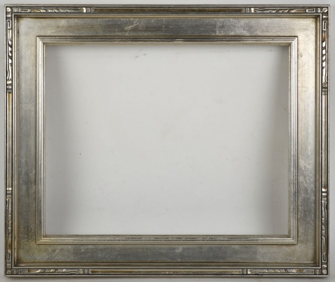 TAOS PLEIN AIR STYLE SILVER GILT PAINTING FRAME (1 of 5)