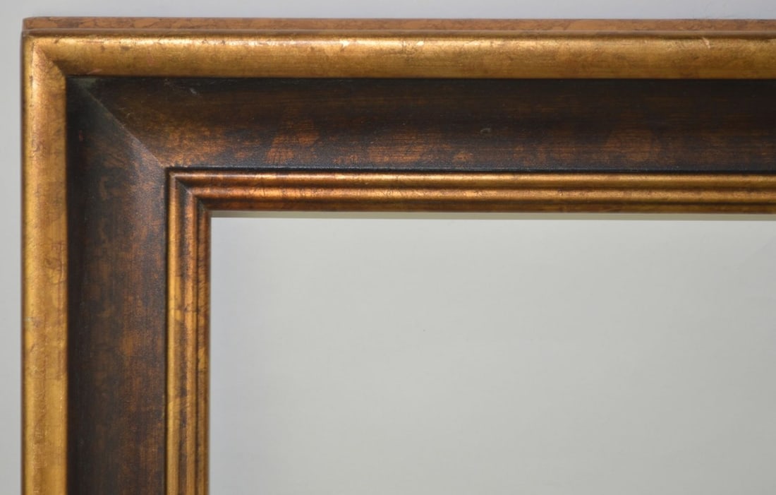 MODERNIST GILT FINISH COVE PAINTINGFRAME (1 of 4)