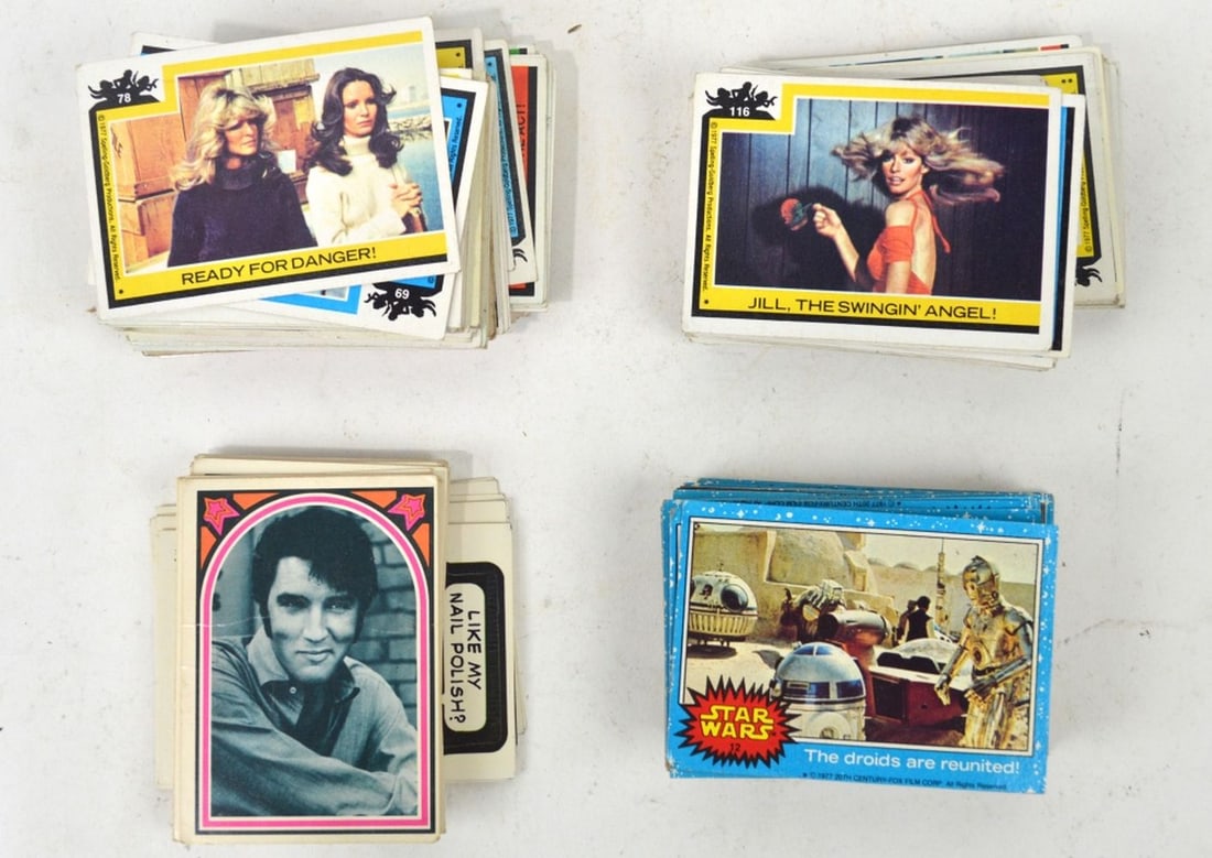 VINTAGE ELVIS & STAR WARS COLLECTOR CARDS (1 of 6)
