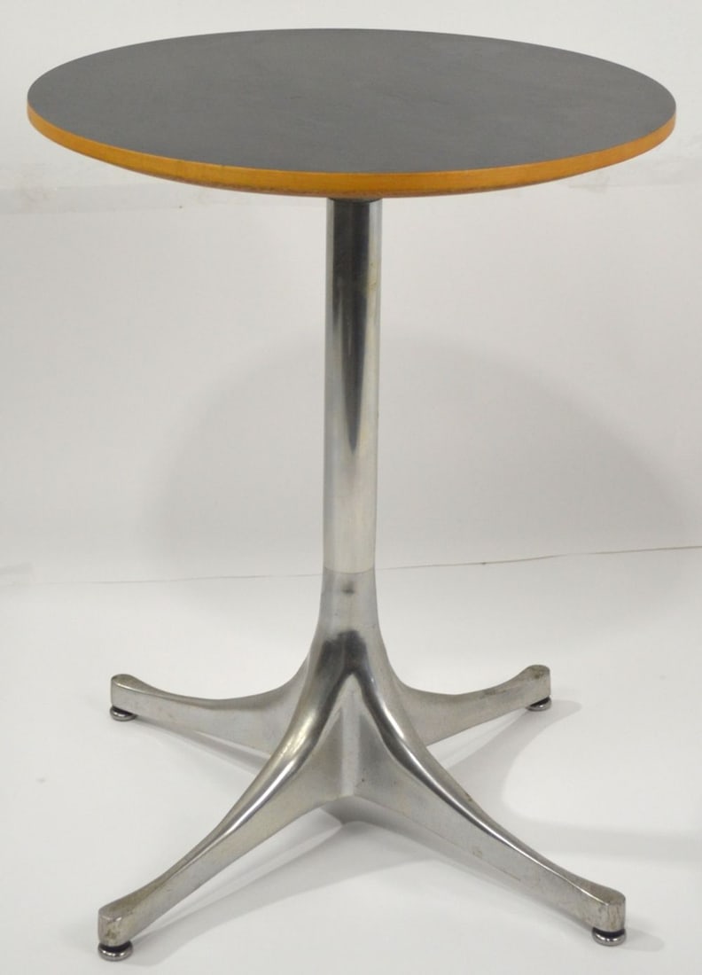 HERMAN MILLER ALUMINUM GROUP SMALL SIDE TABLE (1 of 5)