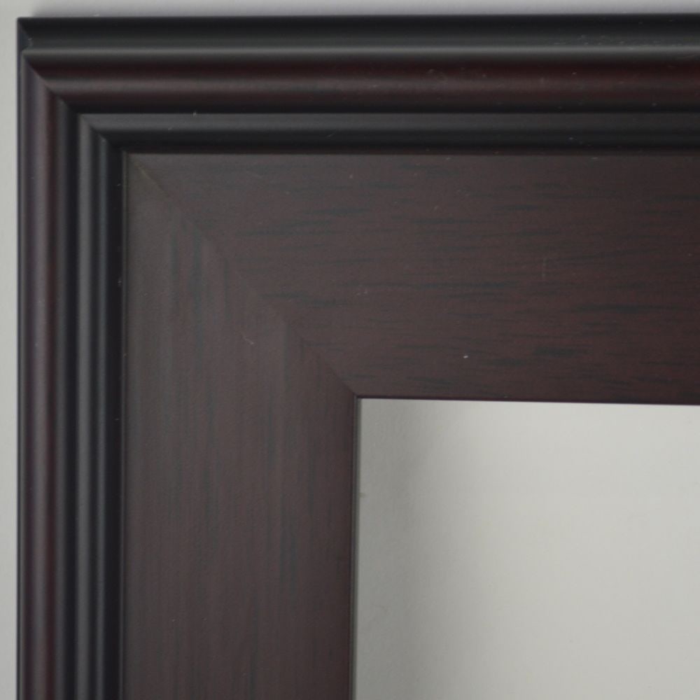 PLEIN AIR MAHOGANY PAINTING FRAME 20x24: An attractive contemporary plein air painting frame. Standard size. Measures: 29" x 25" Rabbet: 20" x 24"