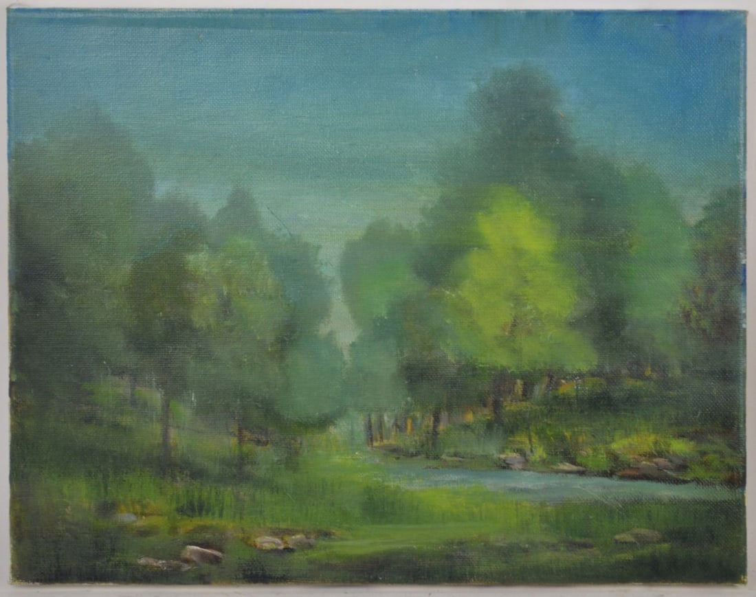 AMERICAN IMPRESSIONIST LANDSCAPE PAINTING (1 of 4)