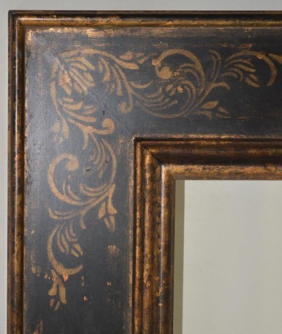 CASSETTA & GOLD SCRAFFITO PAINTING FRAME (1 of 4)