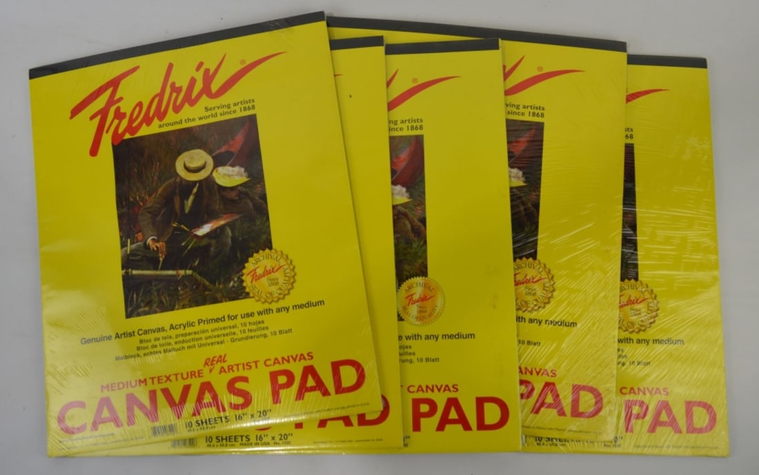 ARTIST PAINTING SUPPLIES 50 CANVAS SUPPORTS (1 of 2)