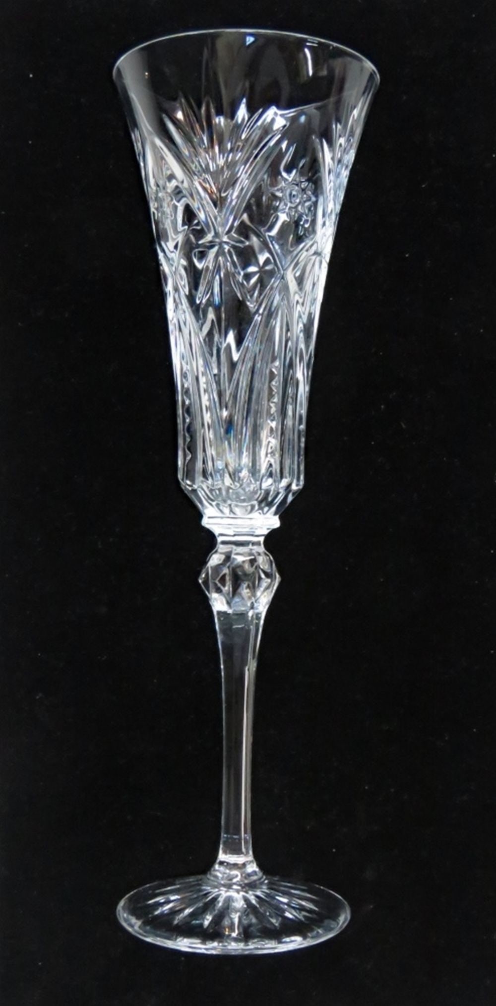 SET J G DURAND CRYSTAL CHAMPAGNE FLUTES (1 of 13)