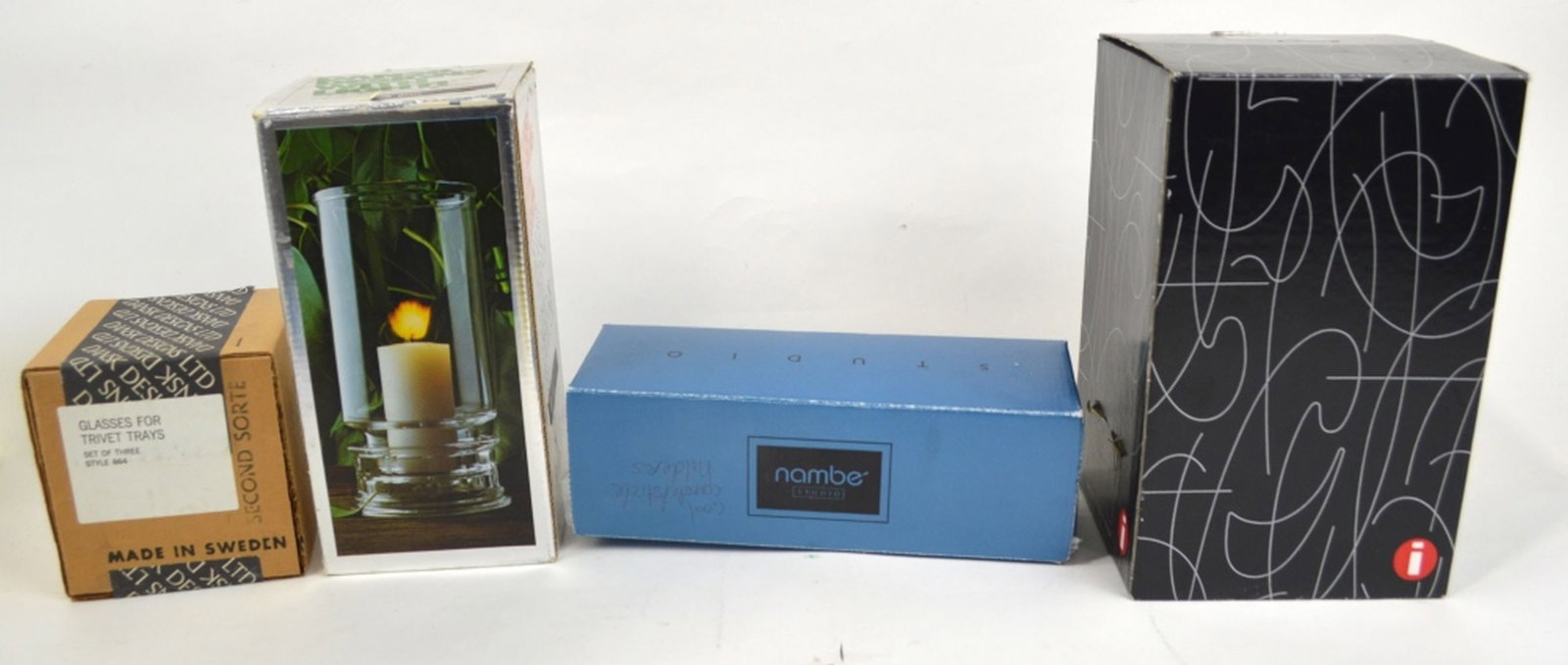 FINE ITTALA  DANSK NAMBE MID CENTURY GLASS LOT (1 of 7)