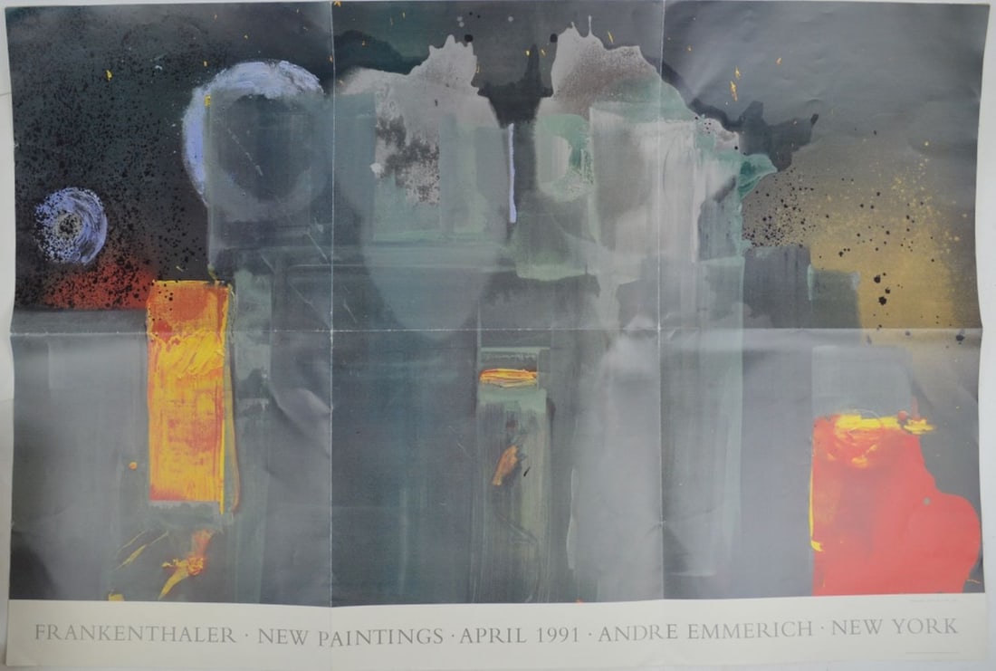 HELEN FRANKENTHALER EMMERICH GALLERY POSTER (1 of 7)