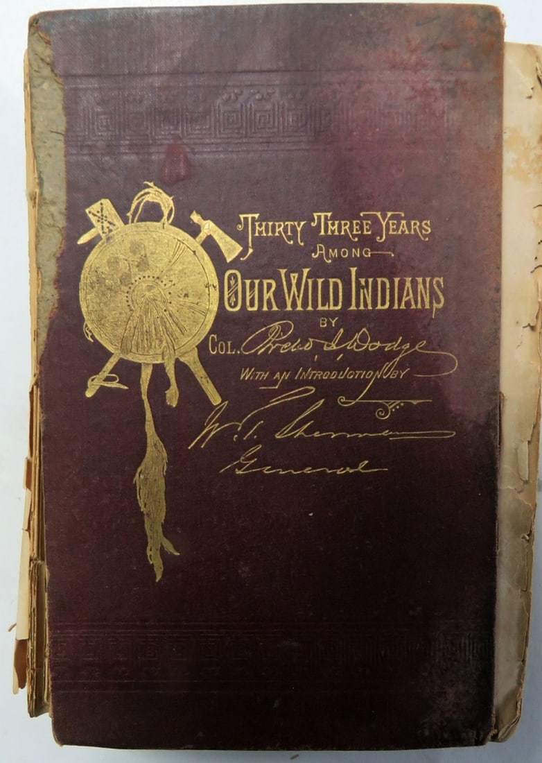 OUR WILD INDIANS BOOK BY COL. R.I. DODGE (1 of 9)