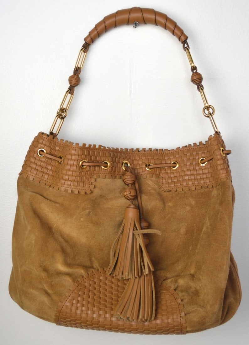 ANYA HINDMARCH LEATHER HANDBAG PURSE (1 of 5)