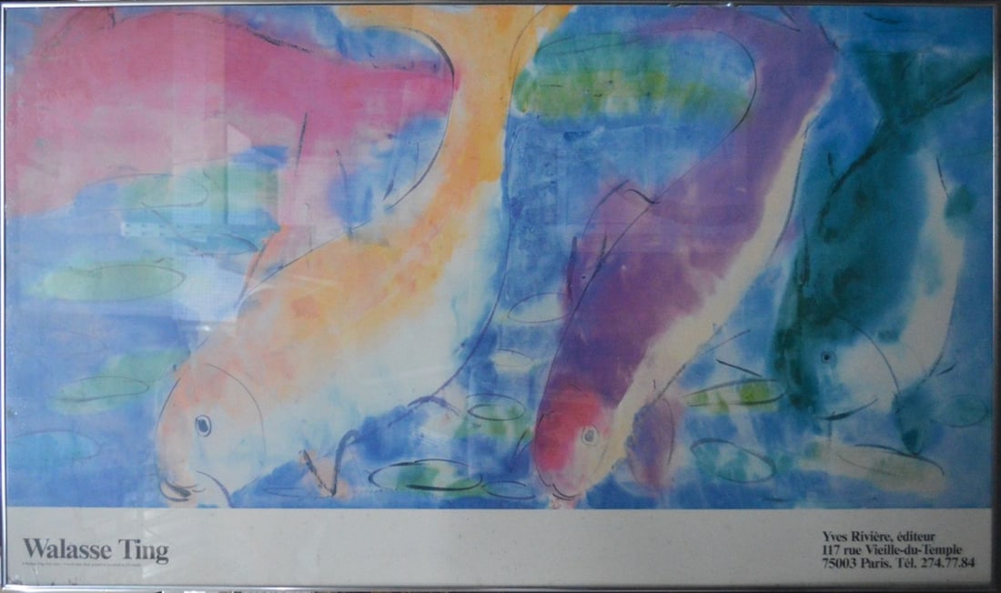 WALASSE TING EXHIBITION POSTER (1 of 7)