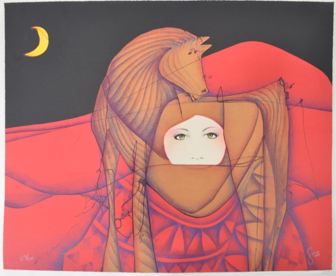 GERRIT GREVE & H POTO FINE ART LITHOGRAPHS SIGNED (1 of 8)