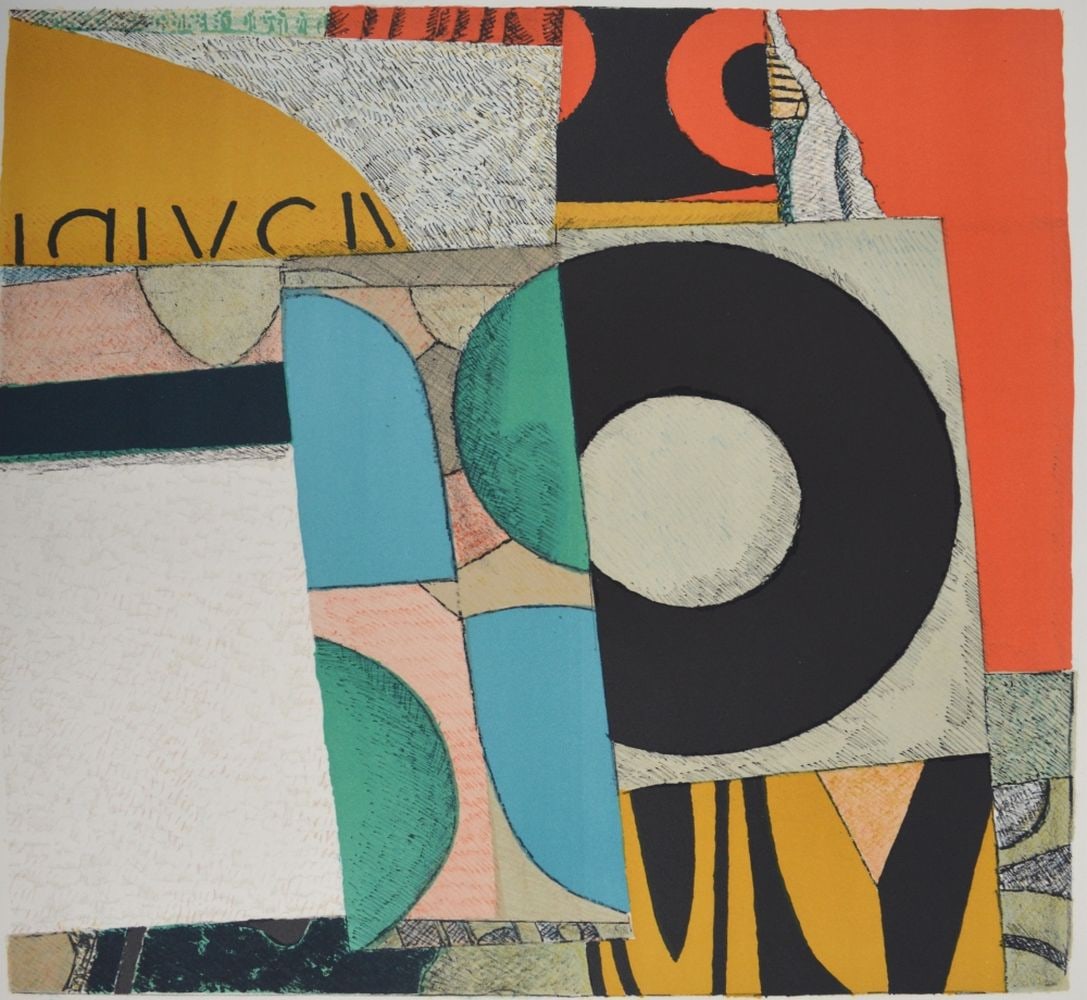 MAX PAPART ETCHING SIGNED #D (1 of 6)