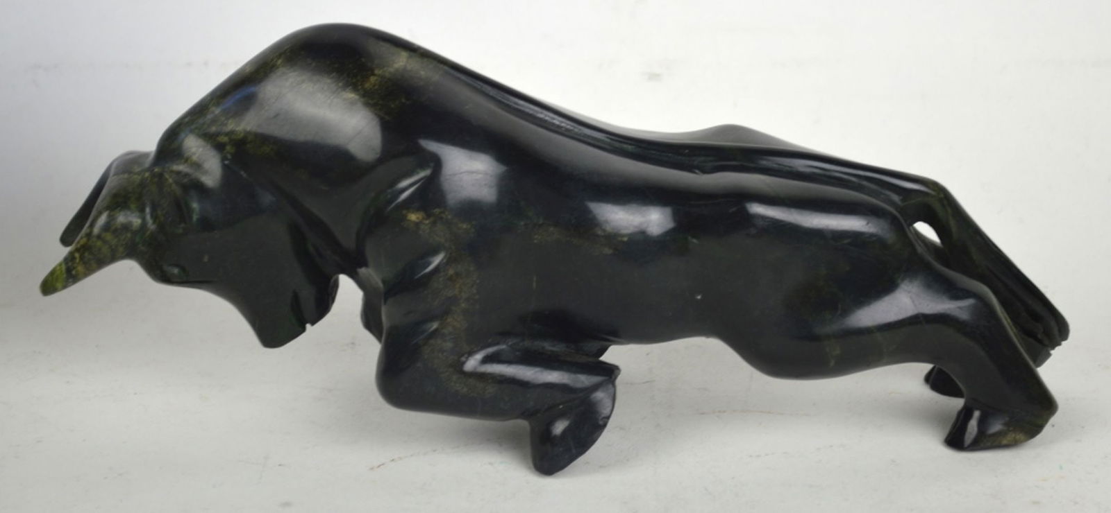 WALL STREET BULL STONE SCULPTURE (1 of 5)