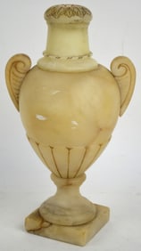 ANTIQUE ALABASTER VASE