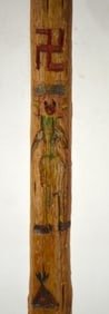 3 ANTIQUE WALKING STICKS INC NAVAJO