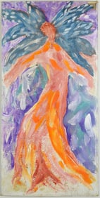 MODERN DOUBLE SIDED PAINTING