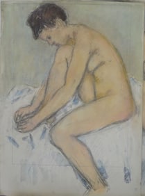 GROUP OF NUDE DRAWINGS