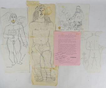 PEMBERTON DRAWINGS SKETCHES PERSONAL