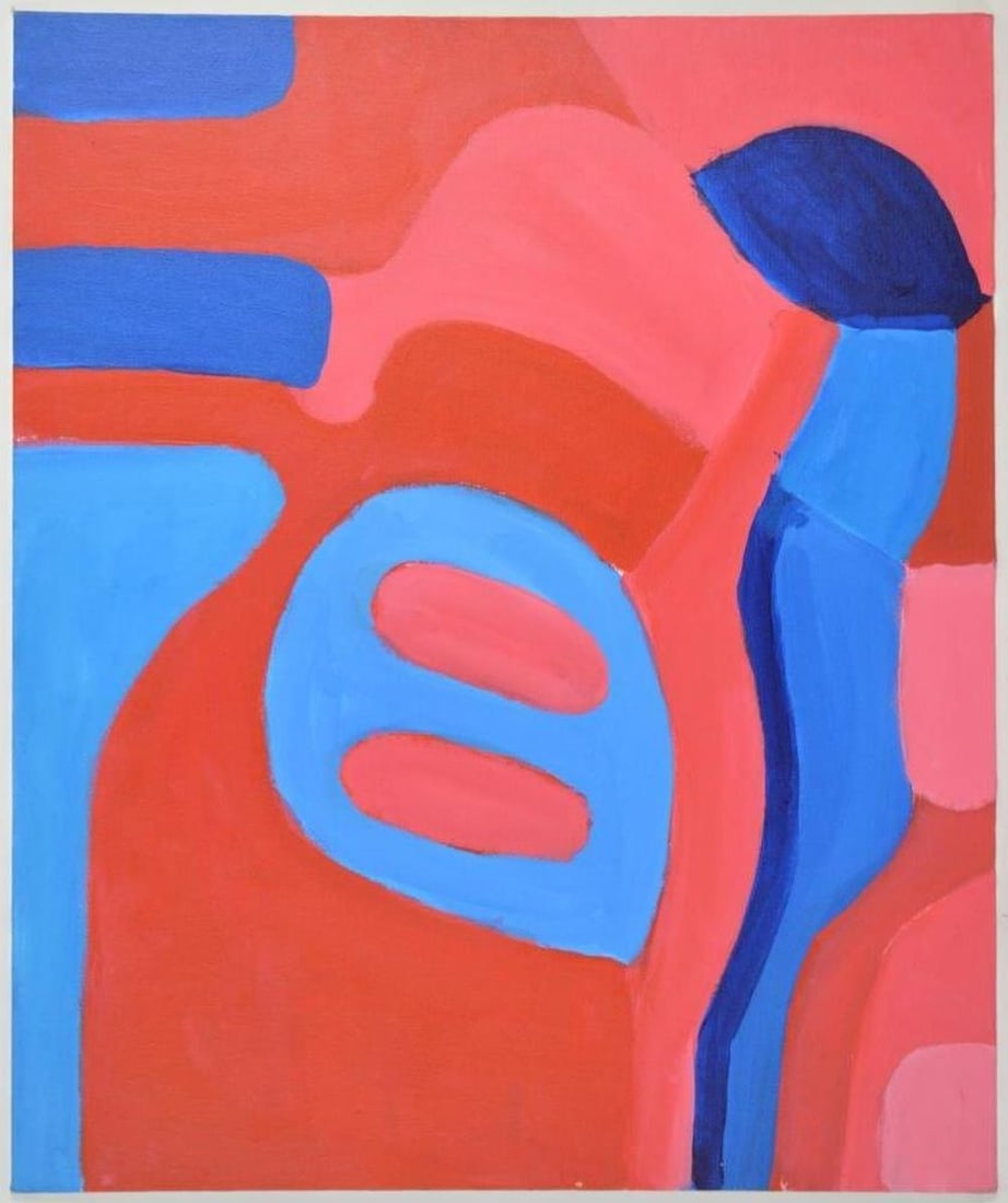 LOUISE ABRAMS ABSTRACT PAINTING (1 of 4)