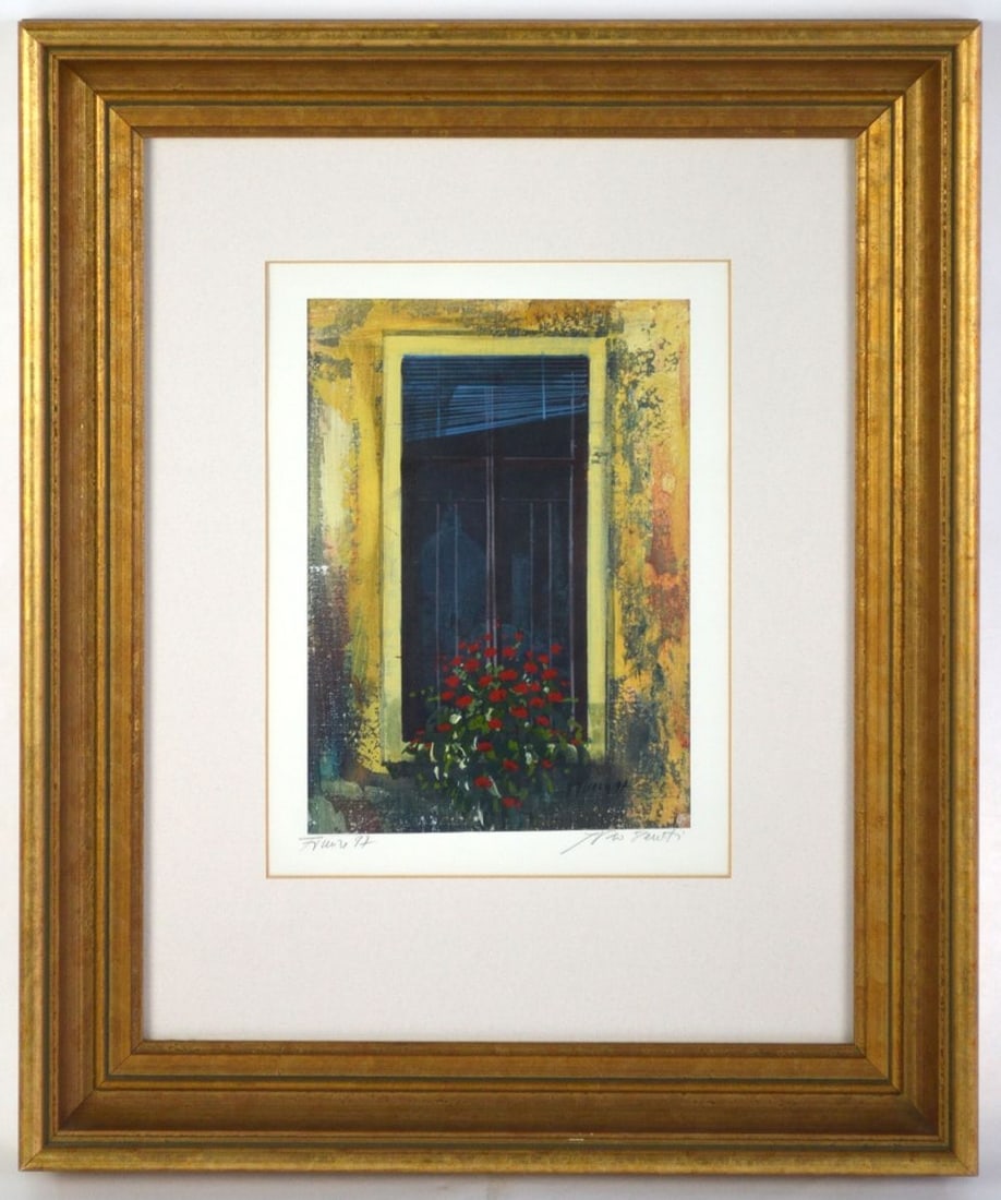 RUSSIAN SCHOOL PAINTING SIGNED (1 of 6)